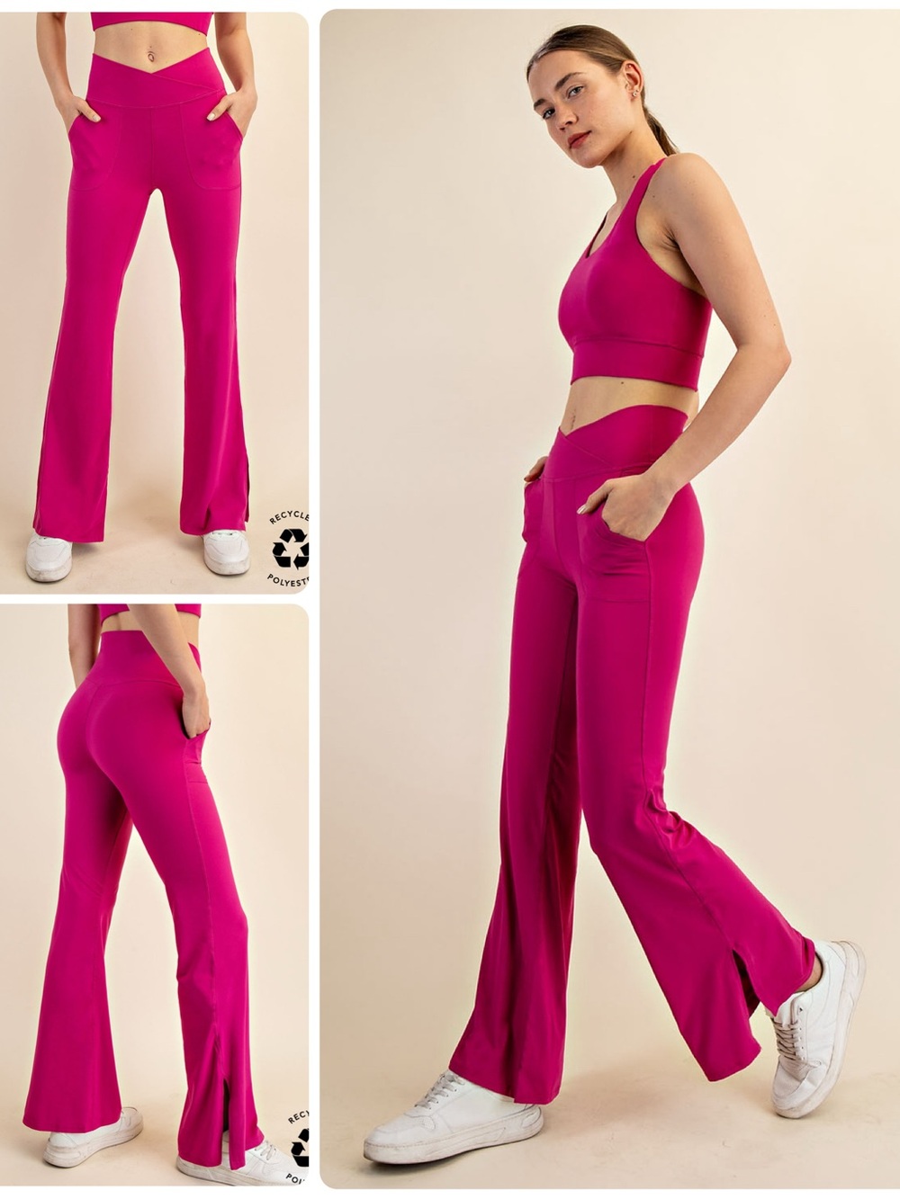 Rae Mode athletic High-Rise yoga pants